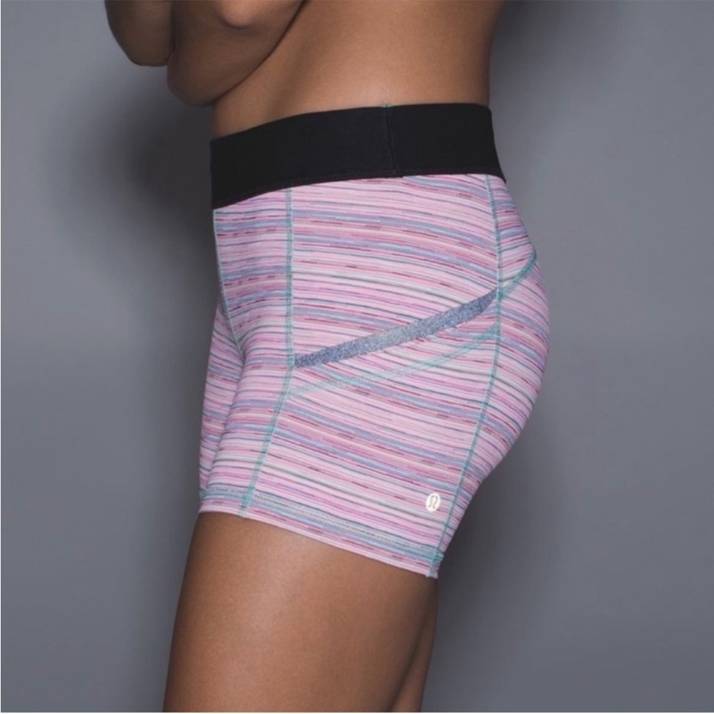 lululemon athletica Pink and Blue Women's Shorts